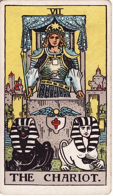 The Chariot tarot card